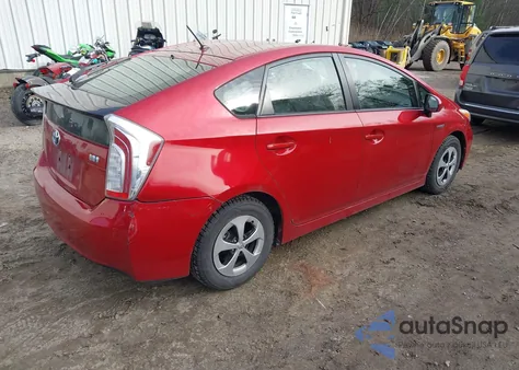 2012 Toyota Prius Two from USA, damaged, VIN JTDKN3DU7C1605804